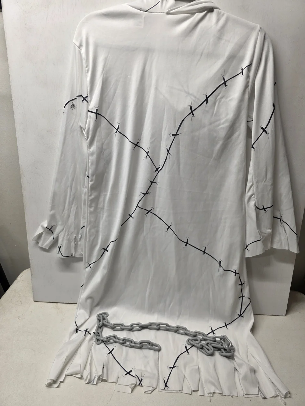 Rubie’s Cool Ghoul Kids Halloween Costume Medium 8-10 Mask Robe Chain Complete